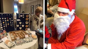 Christmas cheer for all to hear at Huddersfield care home